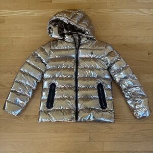 Ralph Lauren Gold Puffer Jacket